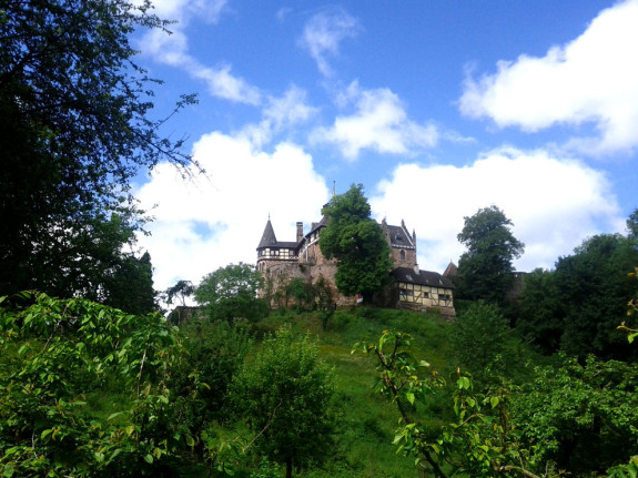 Schloss Berlepsch beim Weg von Gut Hübenthal aus